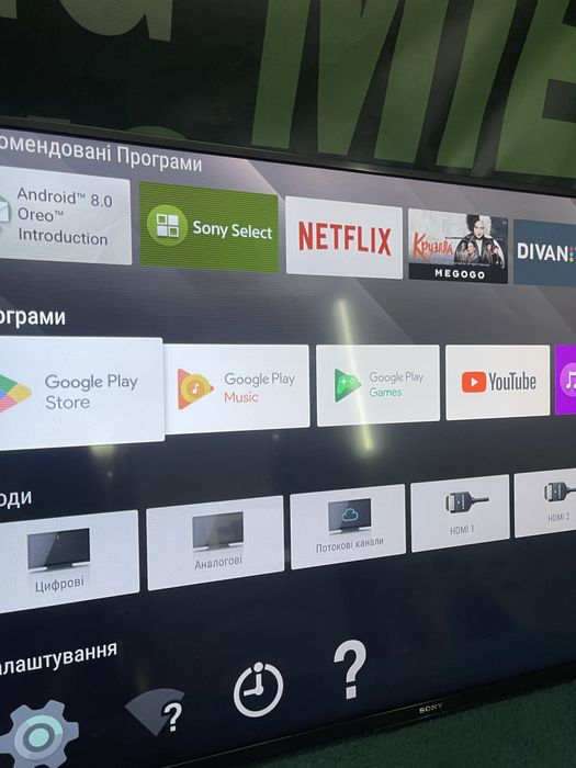 Телевізор Sony Android TV