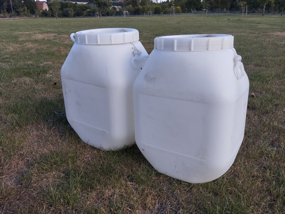 Beczki plastikowe 50 litrów, wysyłka