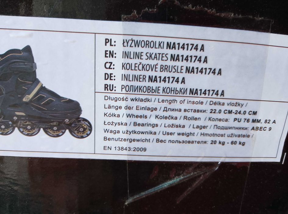 Rolki Nils Extreme rozm.35-38