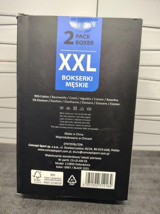 Londsdale Bokserki 2 pack XXL