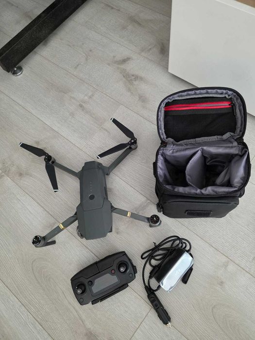 DJI Mavic Pro (bom estado) + DJI Mavic Pro (camara partida) – Kit Completo