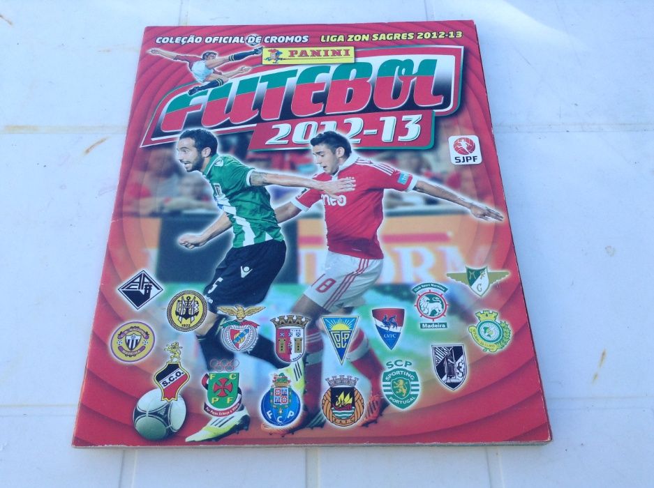 Caderneta Liga PORTUGUESA 2012-13 - Futebol PANINI completa -cromos