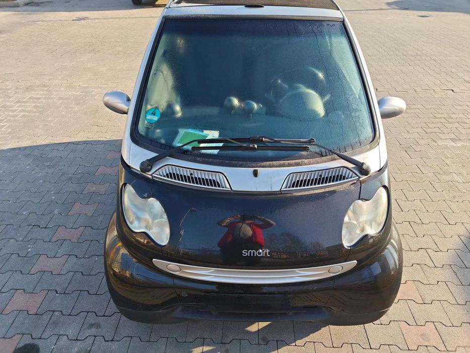 Smart Fortwo Zarej w PL CABRIO 0.8cdi AUTOMAT klima ele alu centr rm+cd