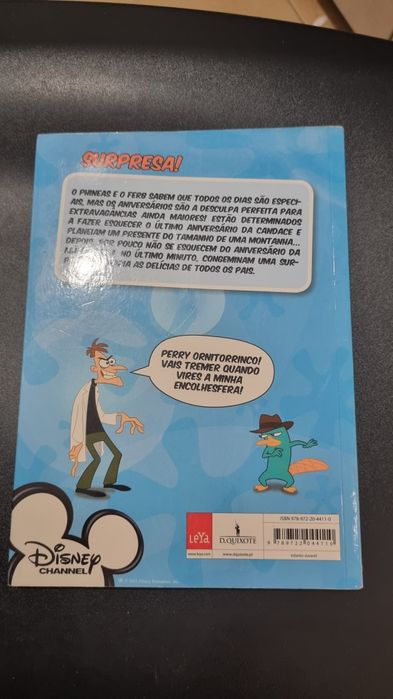 Phineas e ferb livro