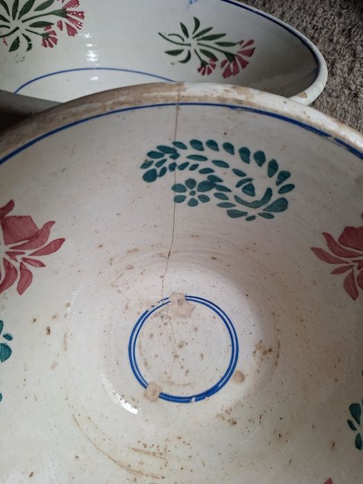 2 palanganas antigas