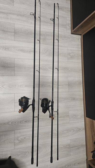 Wędki karpiowe prologic c series z kołowrotkami sonik