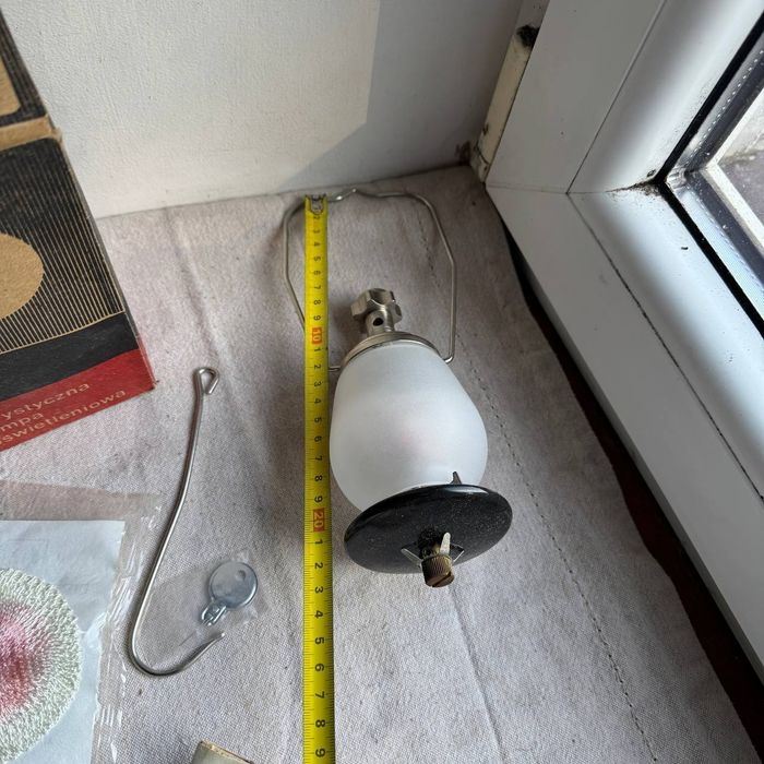 Turystyczna lampa oświetleniowa Predom z PRL