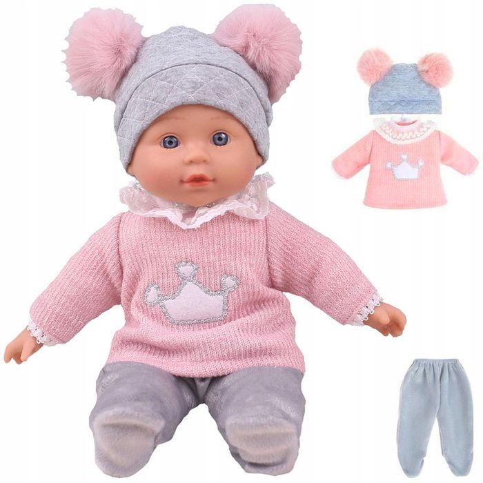 Lalka Bobas Interaktywna 32cm Śpiewa Mówi Po Polsku I Angielsku Bajki