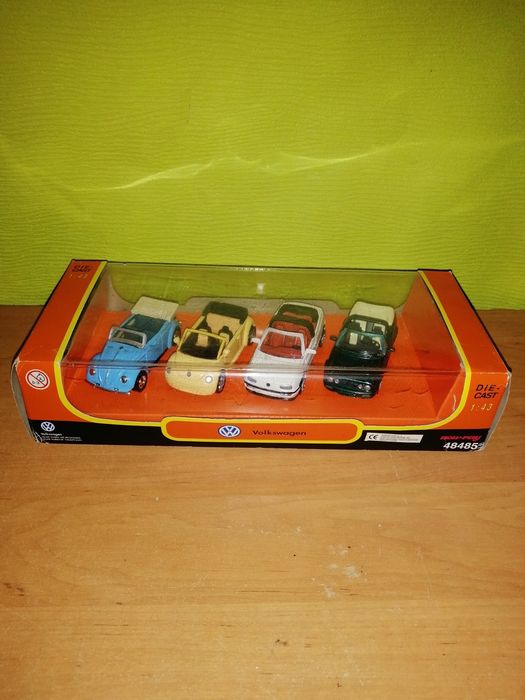 Набор моделей автомобилей Volkswagen Cabriolets. 1:43.