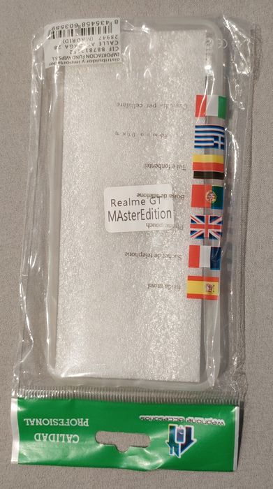Capa telemóvel Realme GT Transparente