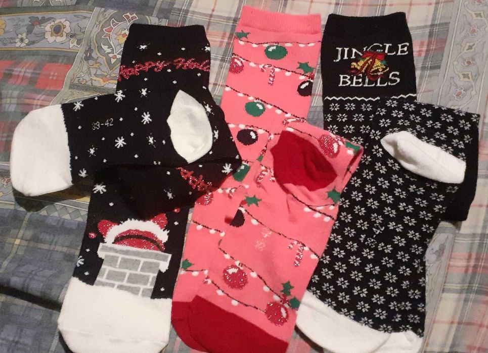Новогодние Носки 39-42 см