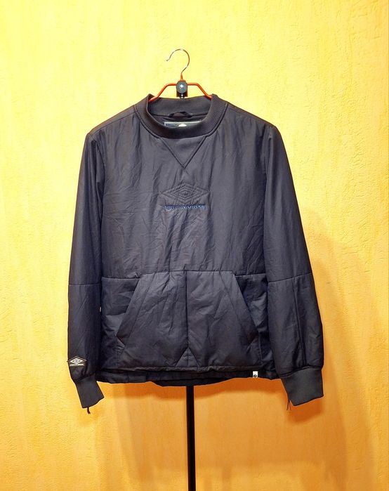 Стеганая куртка анорак Pretty Green x Umbro Padded Drill Top (Размер M