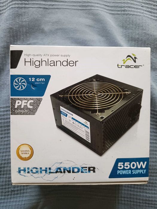 Zasilacz komputerowy Highlander 550W