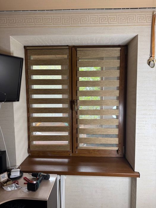 Ролети день-ніч, закритого та відкритого типу