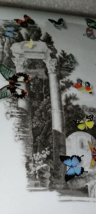 guarda jóias vista alegre borboletas de christian lacroix