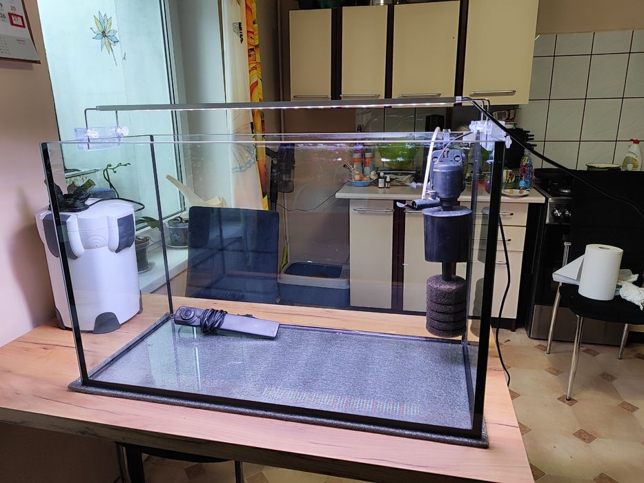 Akwarium bez pokrywy 140l