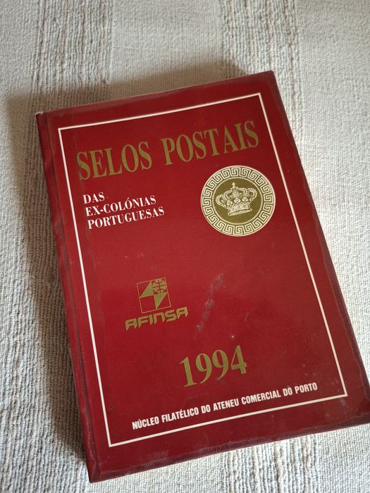 Selos Postais do Ultramar livro de 1994