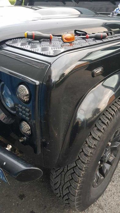 Kit completo farolins LED Defender piscas farois