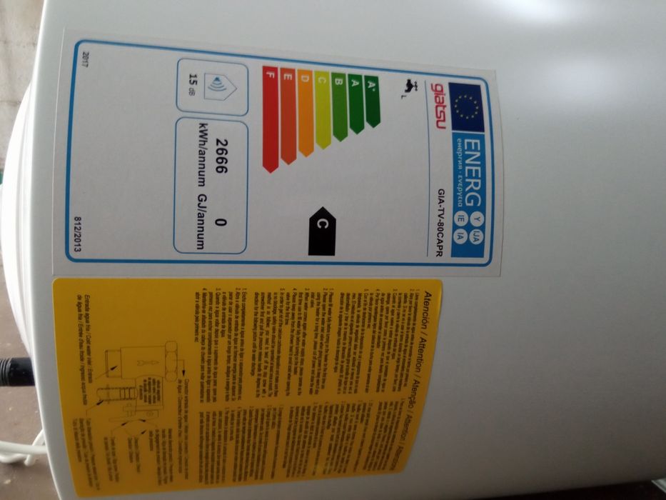 Termo de aquecimento de água