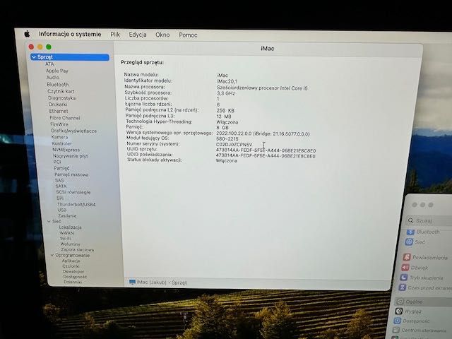 iMac 27” Retina 4K – Klawiatura + Mysz – Stan Bardzo Dobry