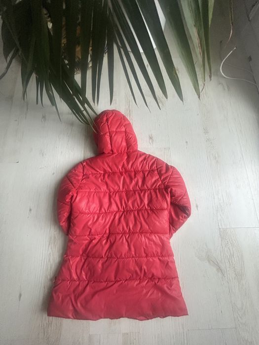 Kurtka puchowa eko płaszcz Benetton 146 cm 10/13 lat plaszczyk