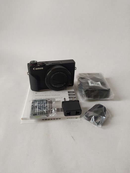 Фотоапарат Canon PowerShot G7 X Mark III Black + мікрофон + карта