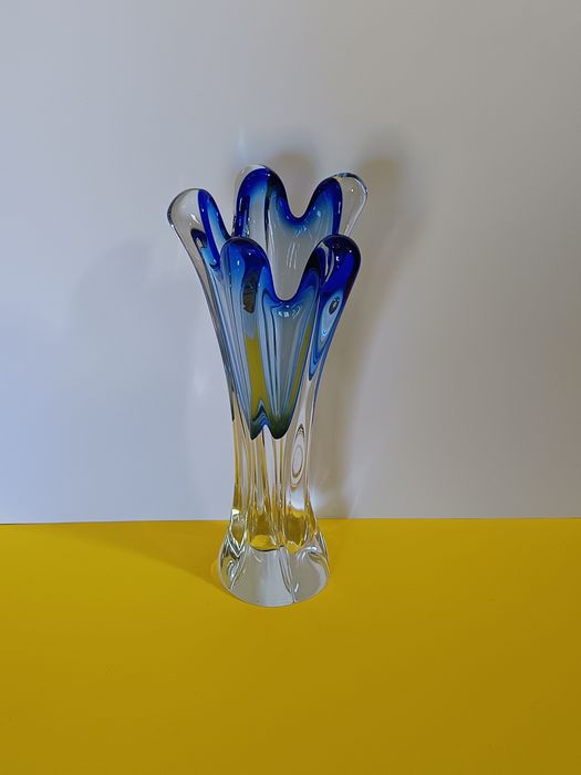Jarra azul vidro