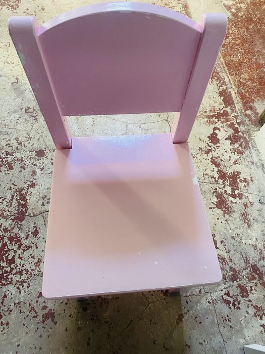 Cadeira e mesa secretaria para Criança