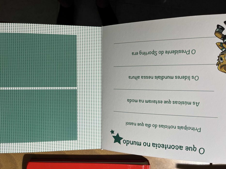 Álbum do Recém Benfiquista / Álbum do Recém Sportinguista (NOVOS)