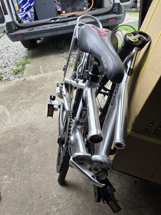 Dahon Helios USA – Lekki składak, koła Kinetix, 8 biegów napęd SRAM- RARYTAS ,oponki jak nowe