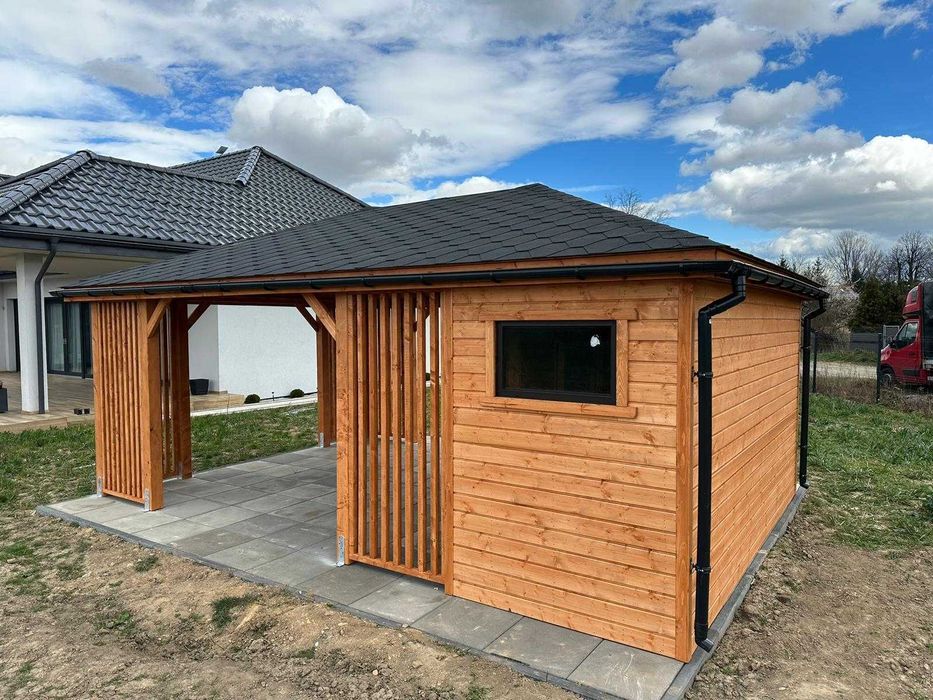 Domek ogrodowy 4x6 Altana Producent Wiata Gospodarczy Narzędziowy