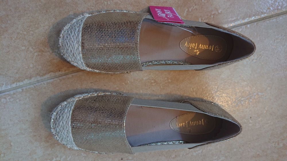 Nowe espadrille roz 38 Jenny Fairy