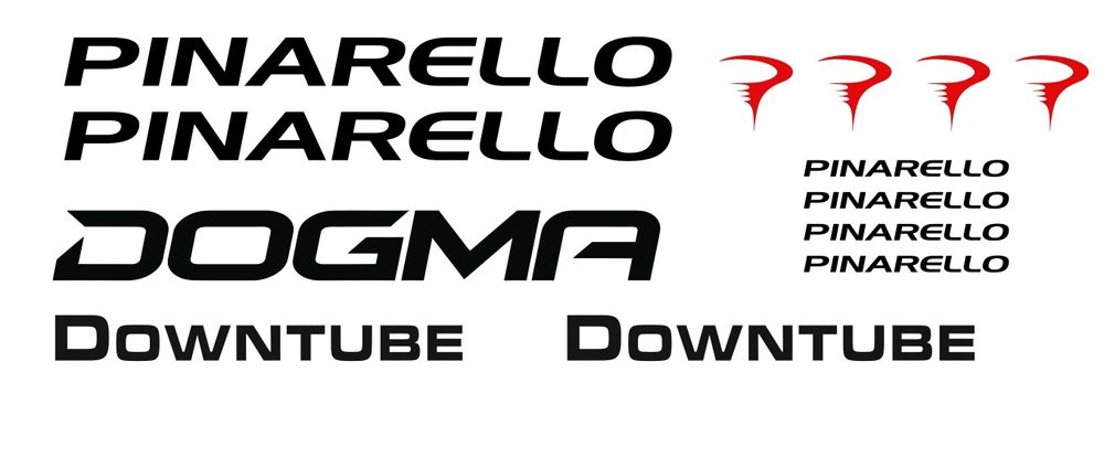Pinarello kit autocolantes bike