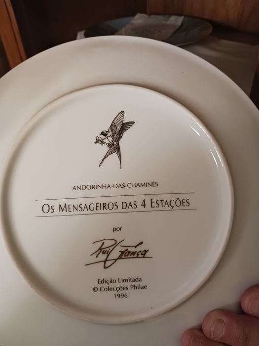 Pratos "Os mensageiros das 4 estações "