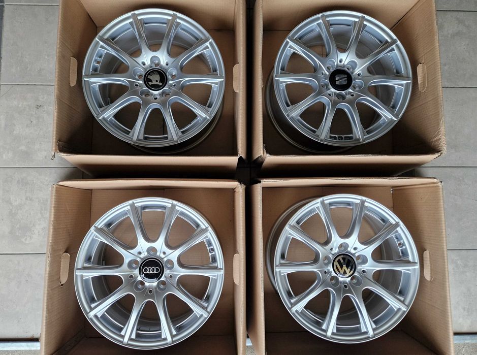 Alufelgi 16 5x112 VW Audi Seat Skoda Mercedes Oryginalne ! 483#