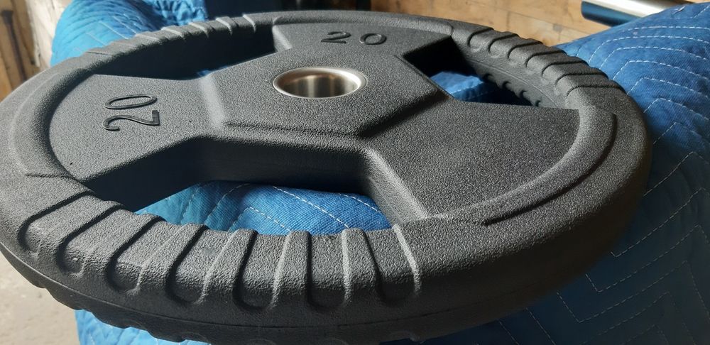 Obciazenia 25 20 15 kg olimpijskie fi 51mm ogumowane