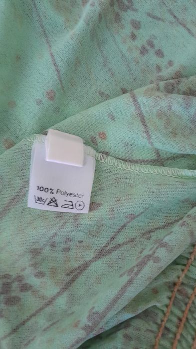 Camisa de noite verde