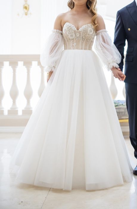 Suknia ślubna księżniczka