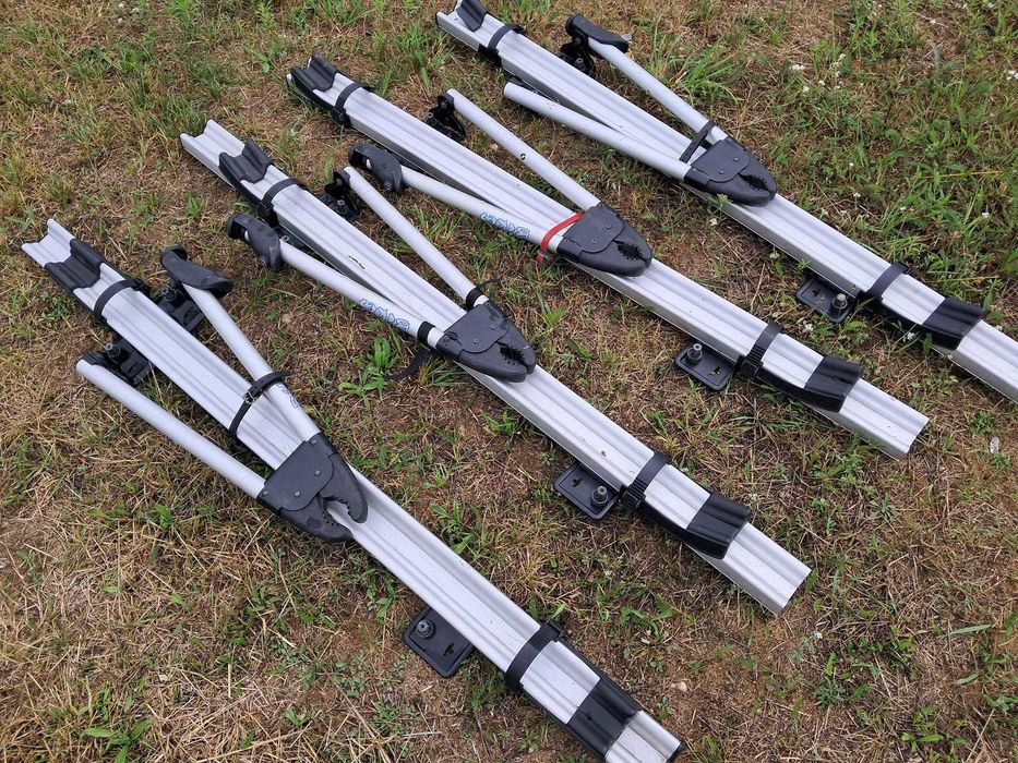 Uchwyty Rowerowe THULE bagażnik aluminiowy Rower na dach belki bazowe