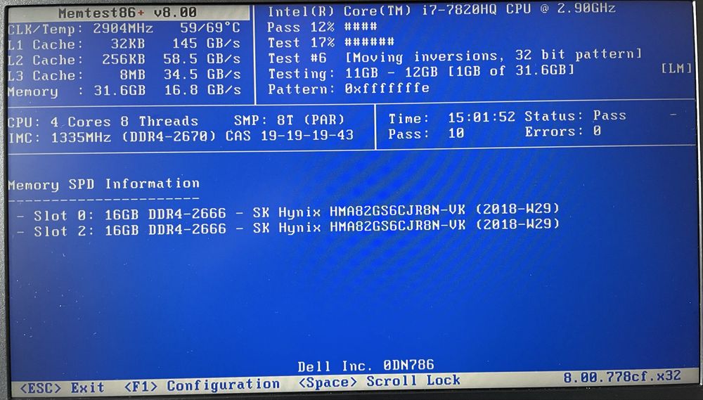 32gb (2x16gb) DDR4 SODIMM Hynix