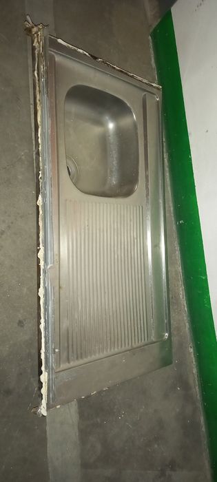 Lava-loiça inox com uma cuba