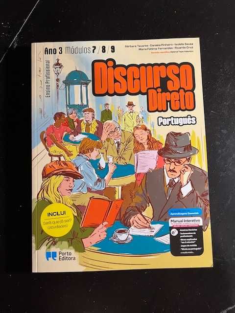 Conj. Pedagógi - Português -Profissional- "Discurso Direto (M: 7/8/9)"