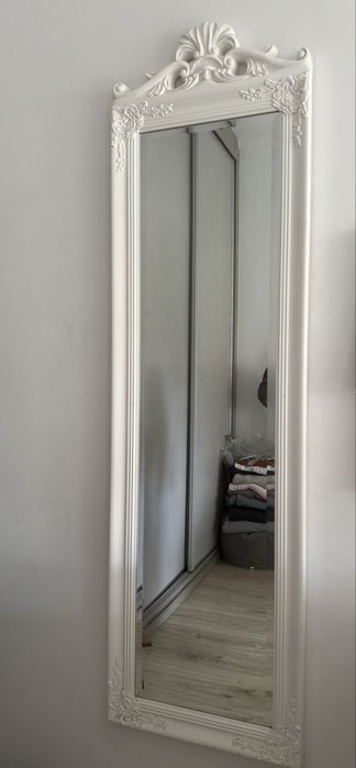 Espelho Branco médio