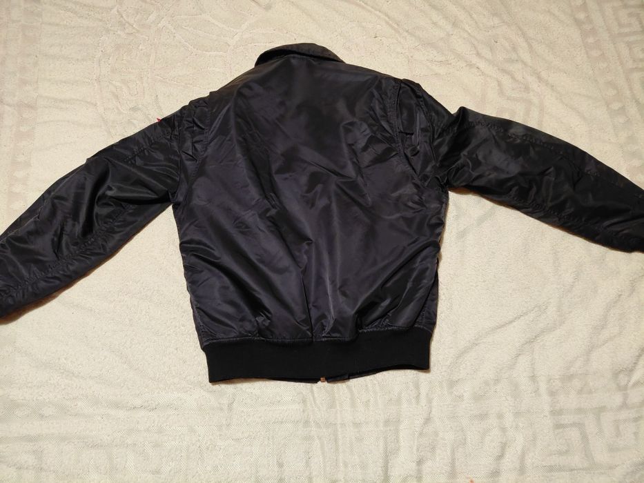 Бомбер чорний чоловічий  CWU-45