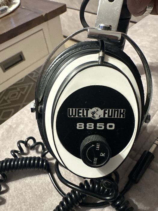 Sluchawki z epoki lat 70 vintage welt funk 8850 stan bdb polecam