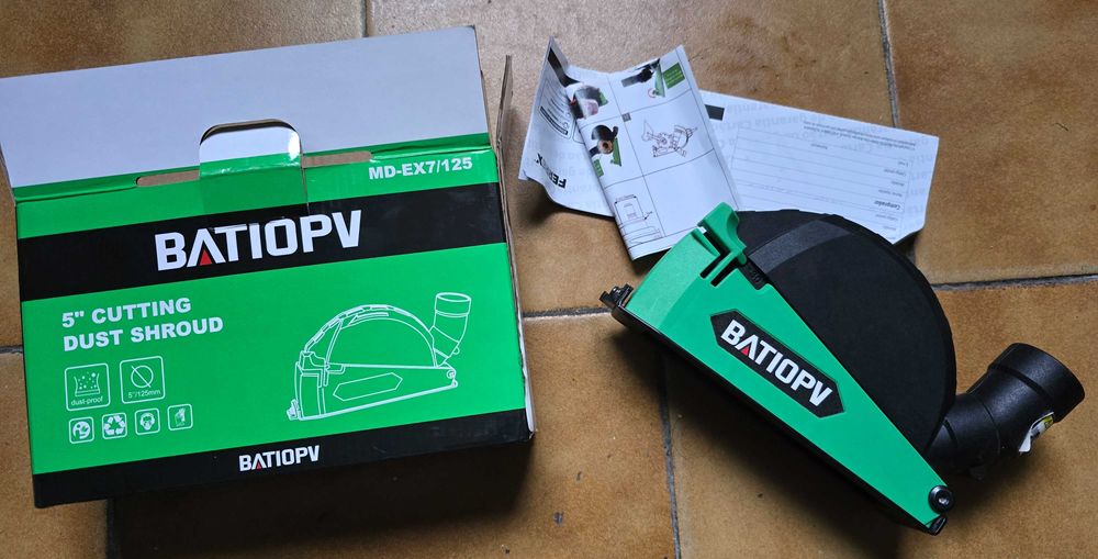 Coletor pó rebarbadora