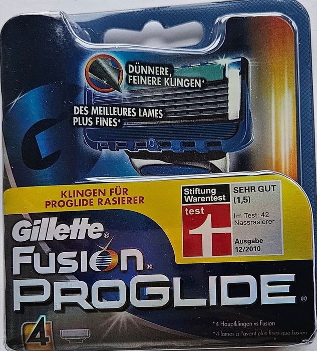 Gillette Fusion PROGLIDE POWER

NOWE - 90 zł

DE 
AuBeraewöhnlich