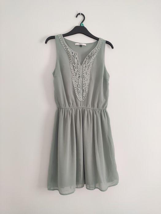 Sukienka Boho only khaki 36 wesele