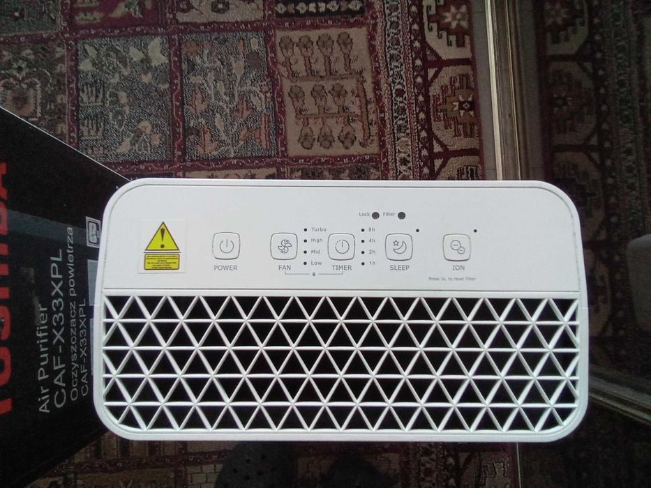 Oczyszczacz powietrza Toshiba airpurfier CAF-X33XPL OKAZJA!