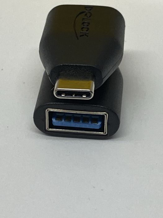 новий оригінальний адаптер DELOCK USB Type-C → USB Type-A  до 10 Гбіт/с (USB 3.2 Gen 2).